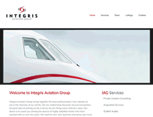 Tablet Screenshot of integrisaviation.com